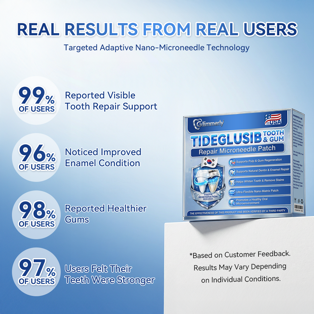 🦷 Tiras orales 𝐆𝐥𝐢𝐦𝐦𝐞𝐫𝐥𝐲® Tideglusib – activación de células madre 🧬, regeneración de la dentina 💎, fortalecimiento del esmalte ⚡, blanqueamiento ✨, reducción de sensibilidad 💧, sérum microneedling para dientes y encías 💖, uso diario suave 🦷