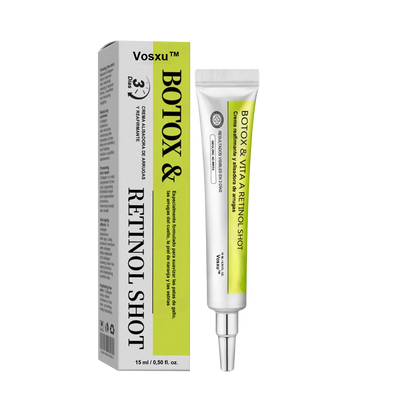 Vosxu™ Botox & Vita-A Retinol Shot sérum lifting antiarrugas ✨ – 💉 Microagujas | 💪 Péptidos con efecto botox | 🌿 Retinol | ⚡ Resultados visibles en 3 días 💎