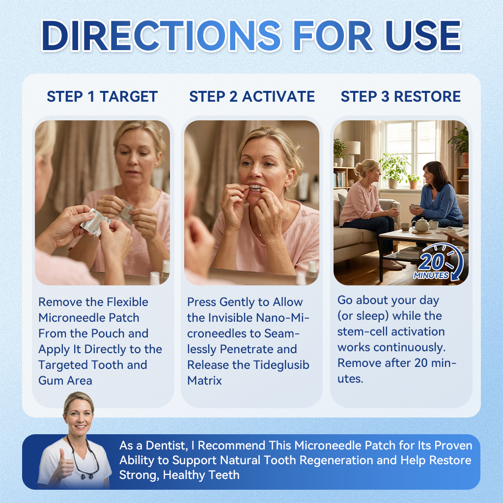 🦷 Tiras orales 𝐆𝐥𝐢𝐦𝐦𝐞𝐫𝐥𝐲® Tideglusib – activación de células madre 🧬, regeneración de la dentina 💎, fortalecimiento del esmalte ⚡, blanqueamiento ✨, reducción de sensibilidad 💧, sérum microneedling para dientes y encías 💖, uso diario suave 🦷