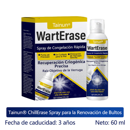 Tainun® ChillErase – spray reparador de cicatrices de acné ✨ | Elimina de forma segura verrugas, marcas y pequeñas protuberancias en casa ✅