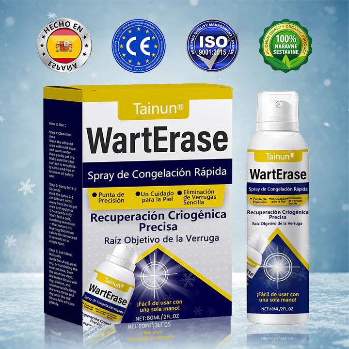 Tainun® ChillErase – spray reparador de cicatrices de acné ✨ | Elimina de forma segura verrugas, marcas y pequeñas protuberancias en casa ✅
