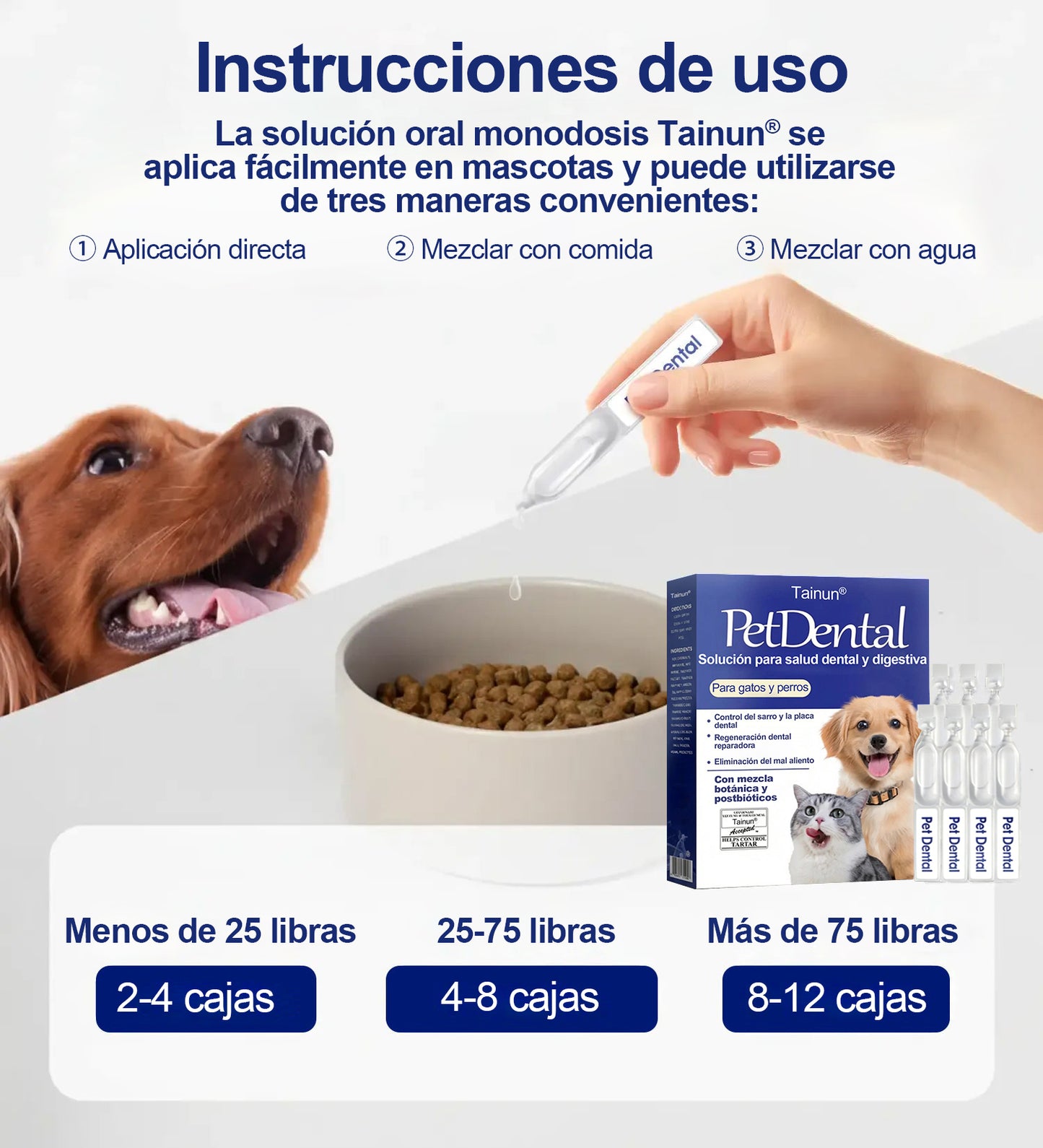 [🇪🇸 Tienda Oficial] Tainun® Líquido oral para el cuidado dental y digestivo de mascotas –  🐾✨ aliento fresco, ayuda a eliminar el sarro y apoya la regeneración de las encías y la estabilidad dental (para gatos y perros) – ¡Hoy con 70 % de descuento! 🐶🐱