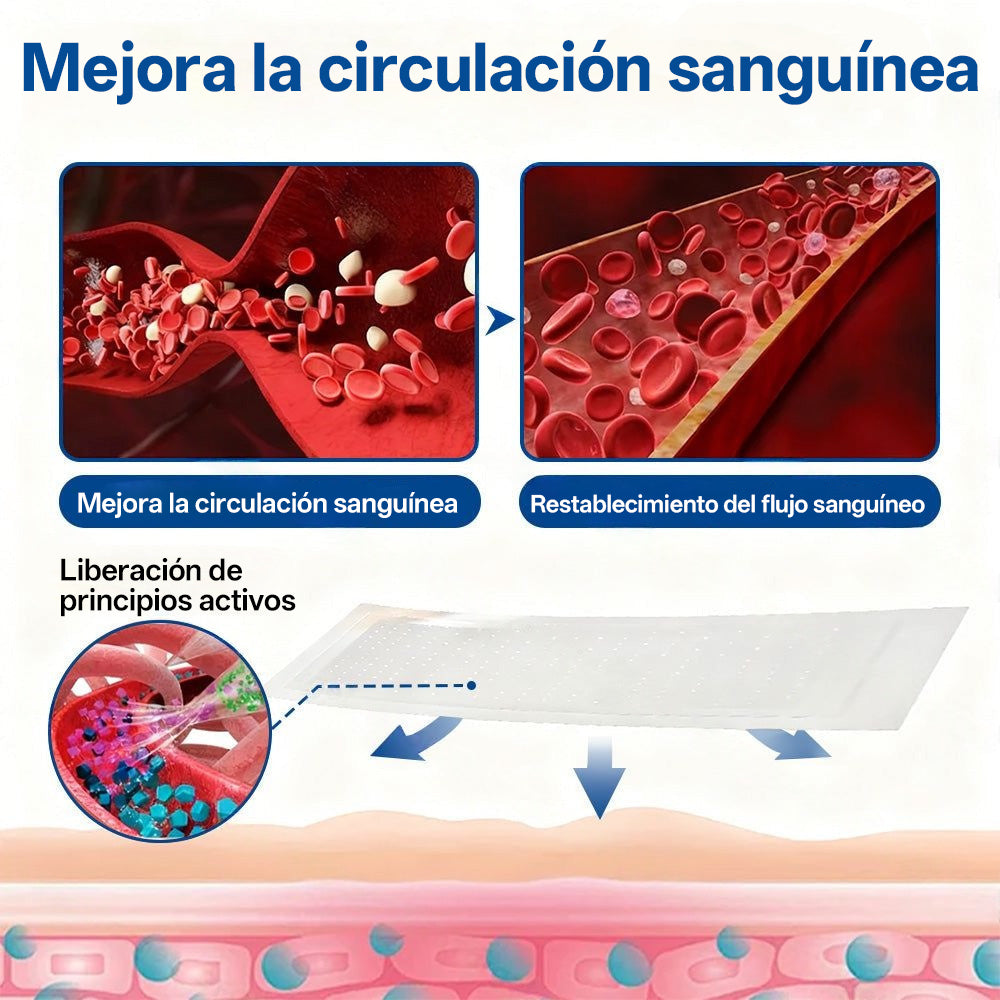Tainun® VeinTarget Parche de Microagujas Herbal para las Venas 🌿 El primer parche de microagujas con hierbas alpinas certificado por la Unión Europea 🇪🇺 Clínicamente probado con una tasa de éxito de hasta el 96% 📊 Resultados visibles en 7–14 días 🔥🔥